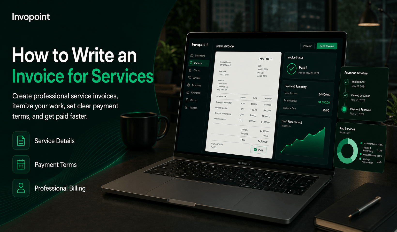 How to Write an Invoice for Services