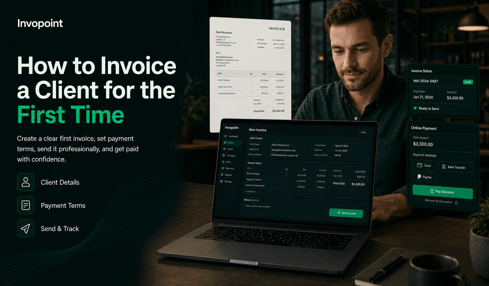 How to Invoice a Client for the First Time